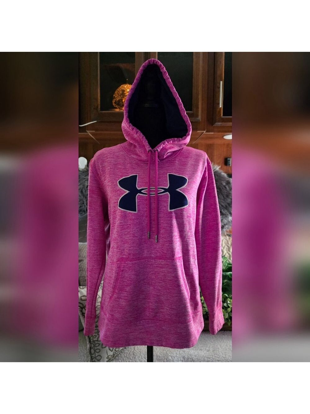 Under Armour Pink Heathered Pullover